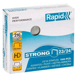 Grapas rapid strong nº 23/24 galvanizadas caja de 1000 unidades Pedido Al Por Mayor