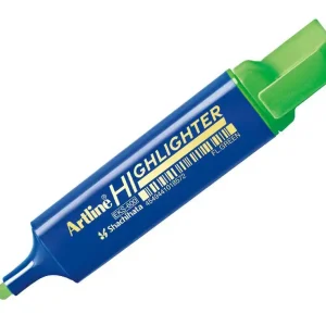 Rotulador artline fluorescente eks-600 verde punta biselada Compra Hoy