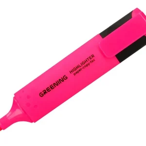 Rotulador greening fluorescente punta biselada rosa Edición Limitada