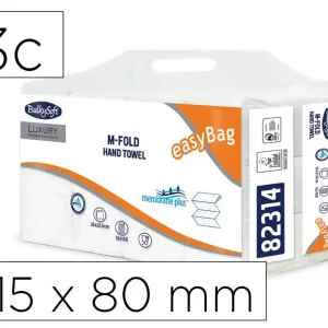 Toalla engarzada ofyhostel bulkysoft gofrada membrane plus 3 capas plegado m 215 x 80 mm Envío Exprés