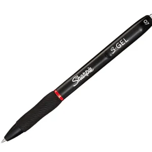 Disponible Ahora Boligrafo sharpie retractil tinta gel punta 0,7 mm color rojo