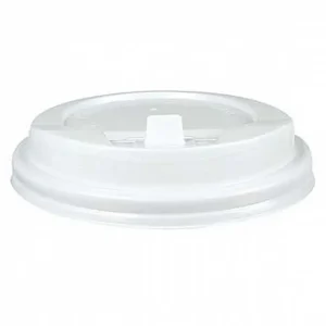 Tapa para vaso bunzl 280 ml poliestireno con orificio paquete de 100 unidades Favorito De Clientes