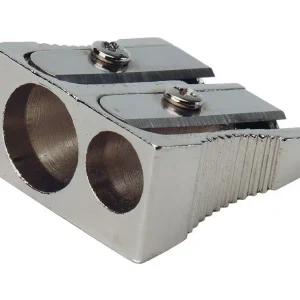 Sacapuntas q-connect metalico 2 usos cuña Promoción