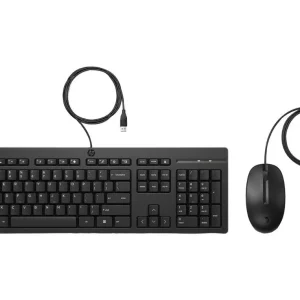 Set teclado + raton hp combo 225 usb-a longitud cable 180 cm color negro Súper Precio