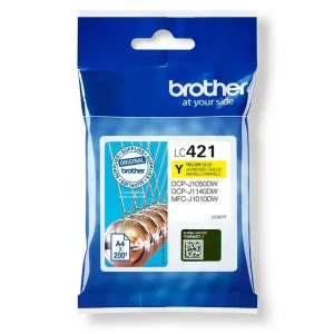 Ink-jet brother lc421y dcp-j1050dw / dcp-j1140dw / mfc-j10 amarillo 200 paginas Promoción Exclusiva