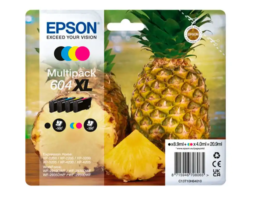 Ink-jet epson 604xl expression home xp-2200 / 2205 / 3200 / 3205 / 4200 / 4205 / wf-2910 series pack de Moderno