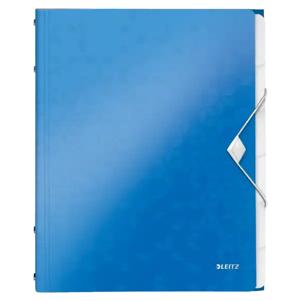 Clasificador WOW. PP. 6 separadores. DIN A4, azul Oferta