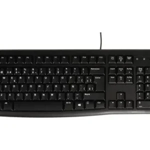 Teclado logitech k120 usb 2.0 con cable negro Precio De Oferta