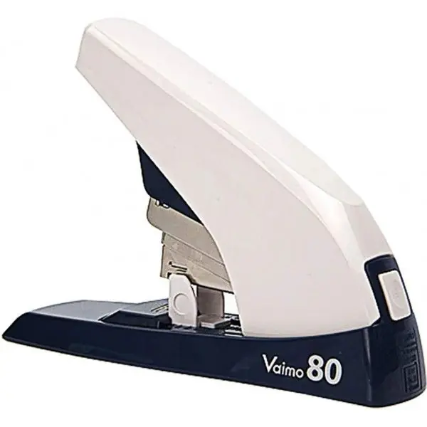 Grapadora manual con grapado plano MAX Vaimo 80 blanca Disponible Ahora