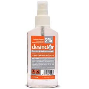 Desinclor solucion 2% alcoholica bote de 100 ml Oferta Limitada