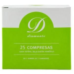 Stock Limitado Gasa esteril algodon hidrofilo caja de 25 unidades