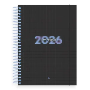 Bestseller Agenda espiral liderpapel kimolos a6 2026 semana vista focus papel 70 gr FSC