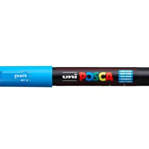 Profesional Rotulador uni posca 0,7 mm pc-1m azul claro
