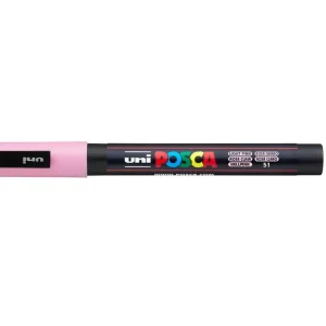 Rotulador uni posca pc-3m rosa claro Pago Seguro