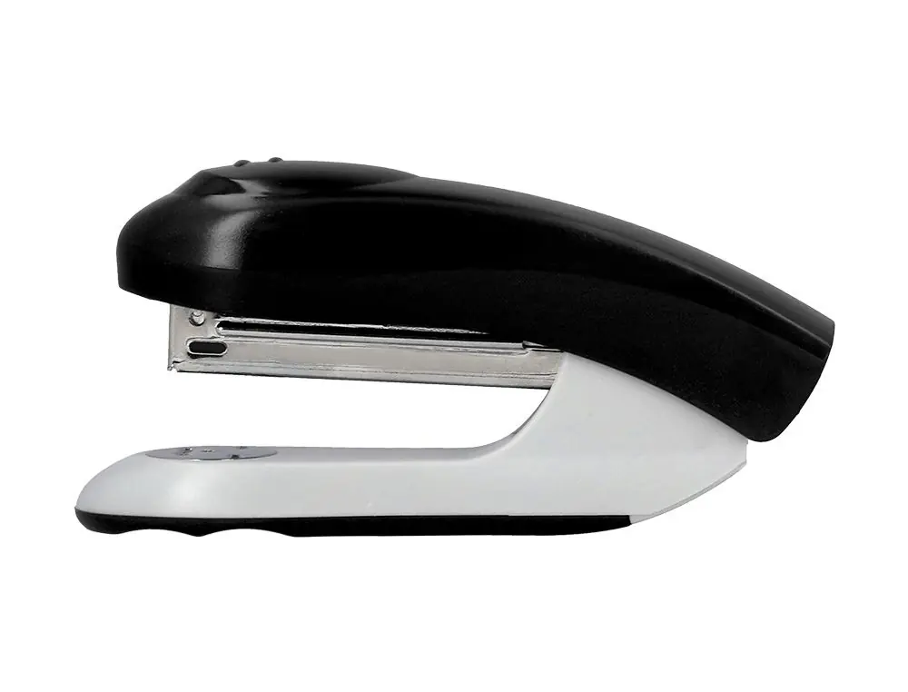 No Te Lo Pierdas Grapadora q-connect kf14204 plastico abs negra capacidad 20 hojas