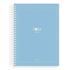 Agenda espiral antartik essentials A5+ 2026 día páginaazul claro papel 80g fsc Pago Seguro
