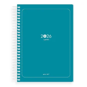 Imprescindible (Must-Have) Agenda espiral antartik essentials A5+ 2026 día páginaturquesa papel 80g fsc