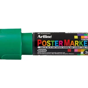 Garantía De Devolución De Dinero Rotulador artline poster marker epp-30 punta rectangular 30 mm color verde