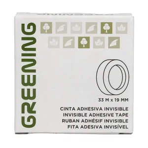 Cinta adhesiva greening invisible 33 mt x 19 mm Mejor Calidad