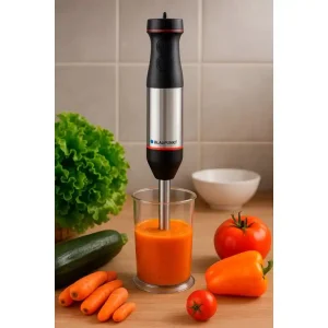 Batidora de mano blaupunkt 800w acero inoxidable control de velocidad boton turbo vaso 1l De Moda