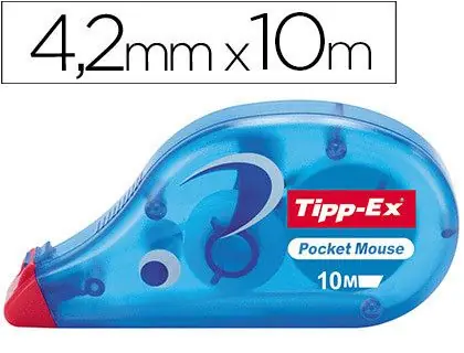 Corrector Tipp-Ex Cinta -Pocket Mouse 4,2 mm X 10 M. Compra Hoy