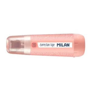 Precio De Fábrica Cinta correctora milan 5 mm x 6 m coleccion 430 since 1918 rosa blister de 1 unidad + 1 recambio