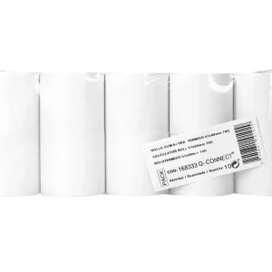 Precio Económico Rollo sumadora termico q-connect 57 mm ancho x 60 mm diametro sin bisfenol a papel de 70 g/m2
