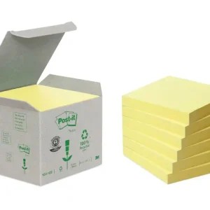 POST-IT Torre notas adhesivas 16 blocs 100h Amarillo 76x76mm Reciclado FT510110347 Compra Ahora