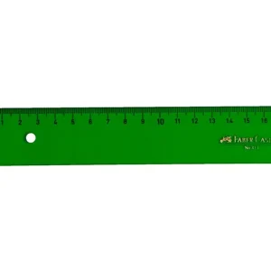 Regla Faber Castell graduada verde 50 cm. Ocasión Especial