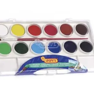 Acuarelas Jovi estuche 12 colores Nueva Colección