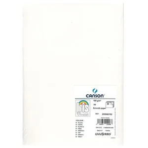 Promoción Exclusiva CANSON Cartulina Iris 50 Hojas A4 Blanco 185 g 200040152
