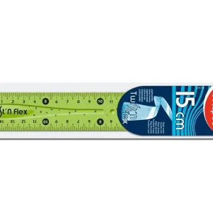 Regla Maped flexible 15 cm colores aleatorios Stock Limitado