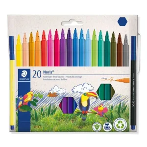 Solo Hoy Bolsa 20 rotuladores polycolor Noris club colores surtidos Staedtler