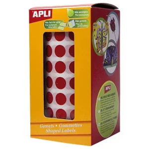 Descuento Pegatinas escolares color rojo