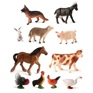 Animales de granja de plástico (11 figuras) Bestseller