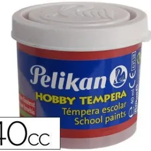 Nueva Colección Tempera Hobby 40 Cc Bermellon -N.58