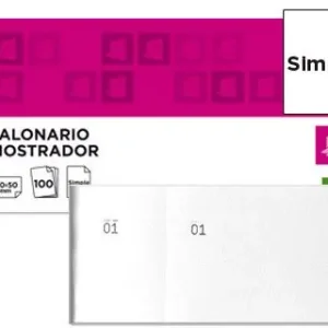 Talonario Liderpapel Mostrador 50X110 mm Tl09 Blanco con Matriz Precio Bajo