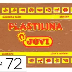 Alta Calidad Plastilina Jovi 72 Marron -Unidad -Tamaño Grande