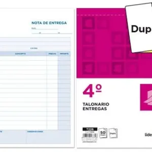 Talonario Liderpapel Entregas Cuarto Original y Copia T226 Venta Final