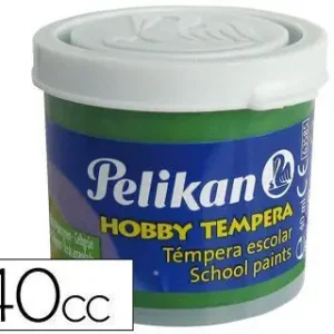 Novedad Tempera Hobby 40 Cc Verde Amarillo -N.155