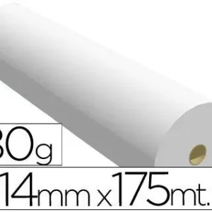 Marca Reconocida Papel Reprografia para Plotter 914Mmx175Mt 80Gr
