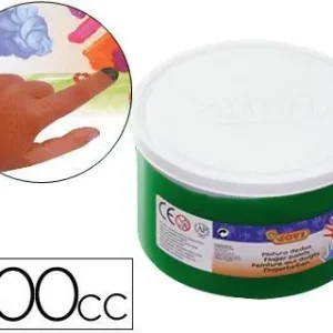 Exclusivo Pintura A Dedos Jovi 500 Cc -Verde