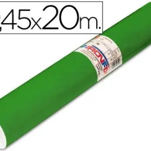 Certificado Rollo Adhesivo Aironfix Unicolor Verde Brillo 67047 -Rollo de 20 Mt