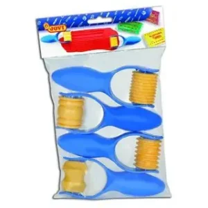 Envío Inmediato Rodillo Jovi para Marcar y Modelar Pasta Bolsa de 4 Unidades Surtidas