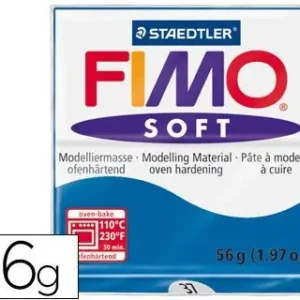 A Buen Precio Pasta Staedtler Fimo Soft 56 Gr Color Azul