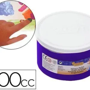 Pintura A Dedos Jovi 500 Cc Violeta Últimas Unidades