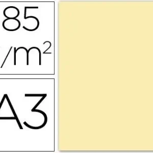 Entrega Rápida Cartulina Guarro Din A3 Crema 185 Gr Paquete 50 H