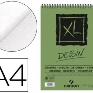 Bloc Dibujo Canson Xl Dessin Din A4 Liso Microperforado Espiral 21X29,7 cm 50 Hojas 160 Gr Edición Limitada