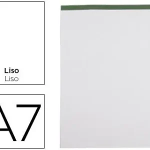 Bloc Notas Liderpapel Liso A7 80 Hojas 60 G/M2 Perforado Sin Tapa Solo Por Tiempo Limitado