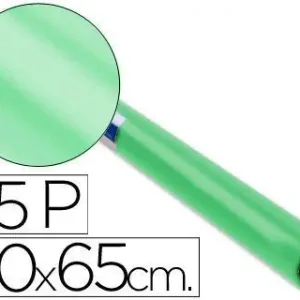 Papel Charol Rollo Verde Palido 25 Hojas de 50X65 Cm Directo De Fábrica